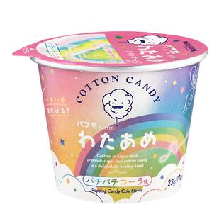 パフモ　レインボーわたあめ（パチパチコーラ味）　23g