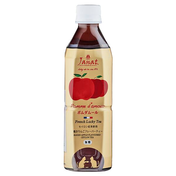 ジャンナッツ　ポムダムール　無糖　PET　500ml