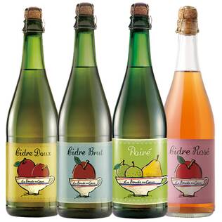 【お酒】飲みごろ果実シードル　4本セット