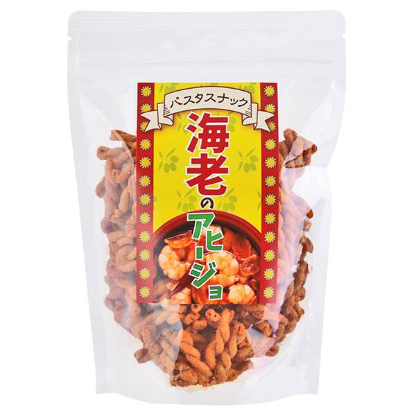 フライドパスタスナック　エビのアヒージョ味　120g
