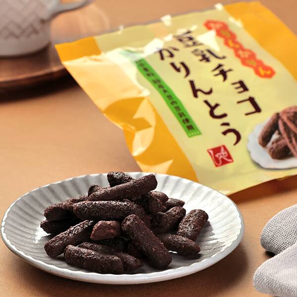 かりんかりん　豆乳チョコかりんとう　50g