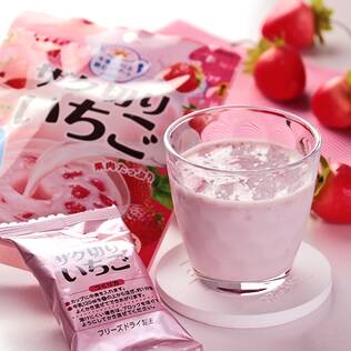 アスザックフーズ　牛乳で作る　ザク切りいちご　16g