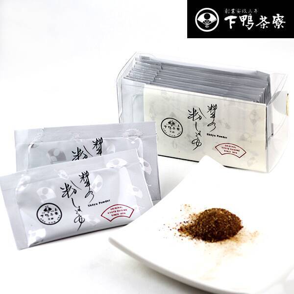 オンライン限定 下鴨茶寮 料亭の粉しょうゆ 2g 12袋 カルディコーヒーファーム オンラインストア