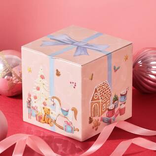 クリスマスプレゼントボックス缶　1個【クリスマス】