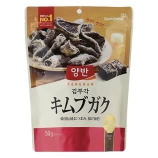 東遠　両班キムブガク（韓国のりスナック）　50g