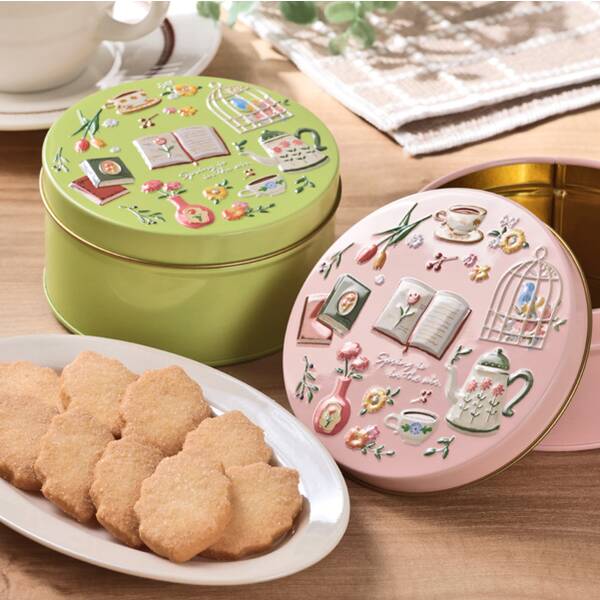 ティータイムクッキー缶　1個