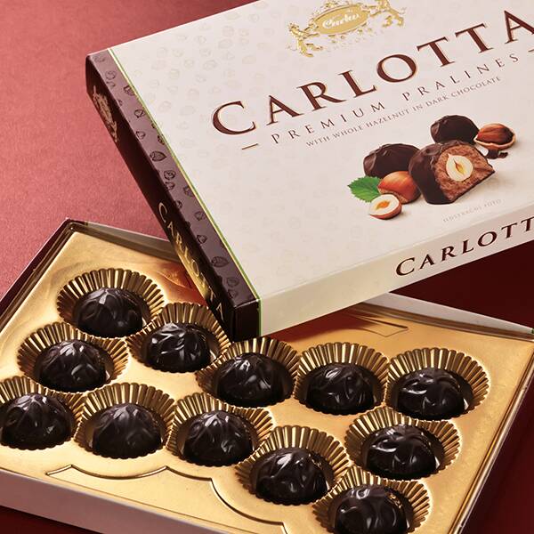 カーラ　カルロッタ　ヘーゼルナッツチョコレート（ダーク）　133g