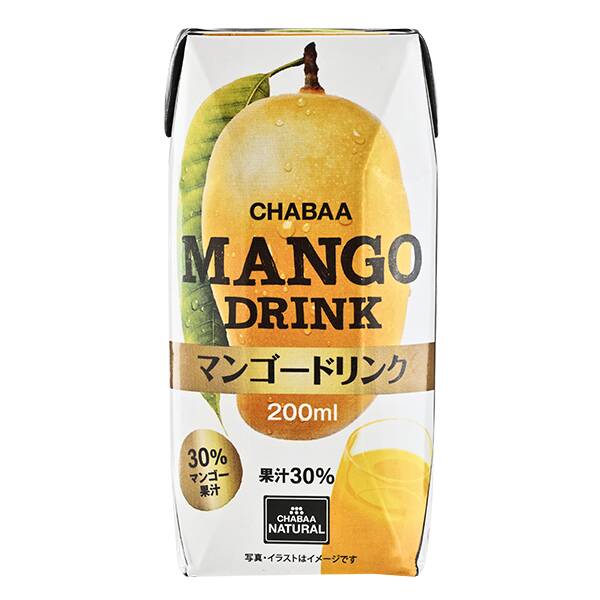 チャバ　マンゴードリンク　200ml　