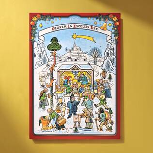 カーラ　チョコカレンダー(ヨゼフ・ラダデザイン)　75g【クリスマス】