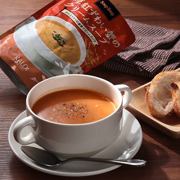 スープスープ　濃厚紅ずわい蟹のクリームスープ　160g