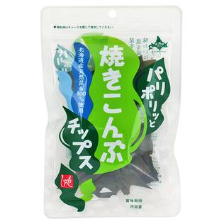 北海道から　パリポリッと焼きこんぶチップス　21g