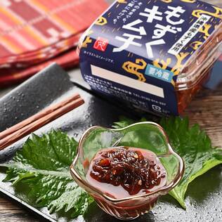 【冷蔵】もずくキムチ　150g【賞味期限：2025/5/16】