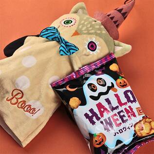 フクロウパペット　1個【ハロウィン】