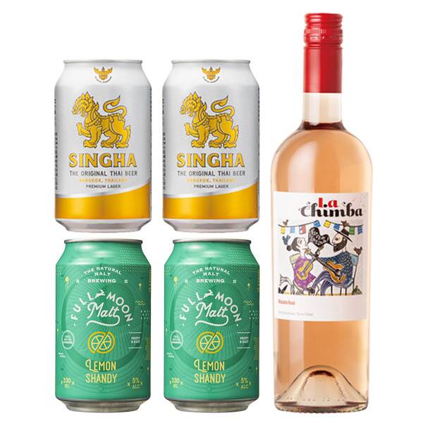 【お酒】オンラインストア限定　エスニック料理に合う乾杯セット