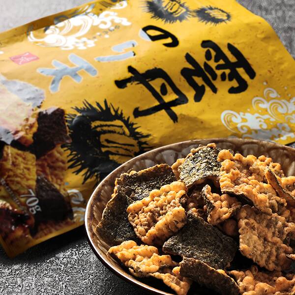 雲丹のり天　70g