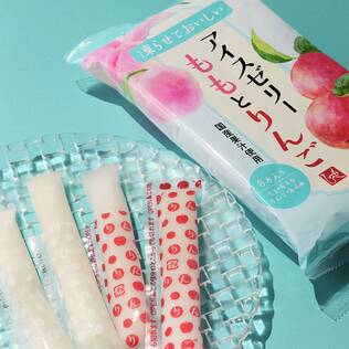 凍らせておいしいアイスゼリー　ももとりんご　100g