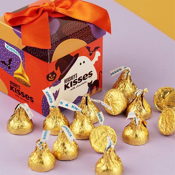 オンラインストア限定　ハーシー　ハロウィンギフトボックス　キス　ミルクチョコレート　67.5g【ハロウィン】