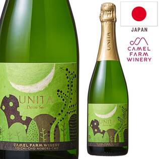 ＜11月14日発売＞【お酒】ウニタ　ドゥミ・セック　2024（白・発泡）　750ml