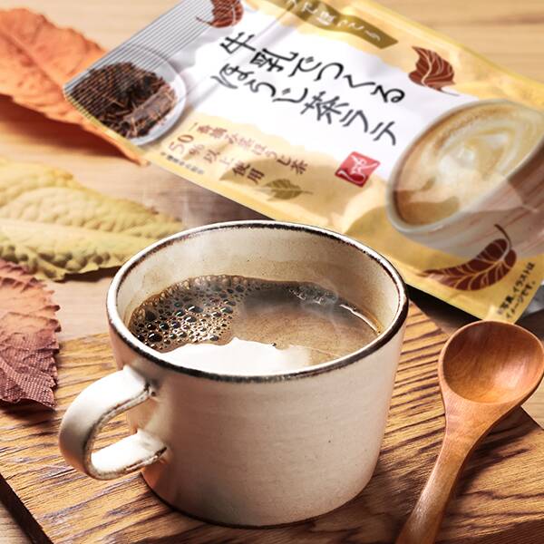 牛乳でつくるほうじ茶ラテ　80g