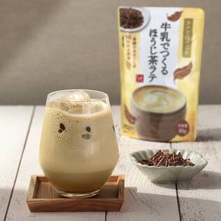 牛乳でつくるほうじ茶ラテ　80g