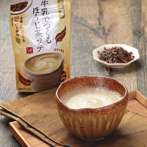 牛乳でつくるほうじ茶ラテ 100g - カルディコーヒーファーム