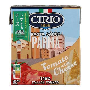 チリオ　パスタソース　パルマ　トマト＆チーズ　340g