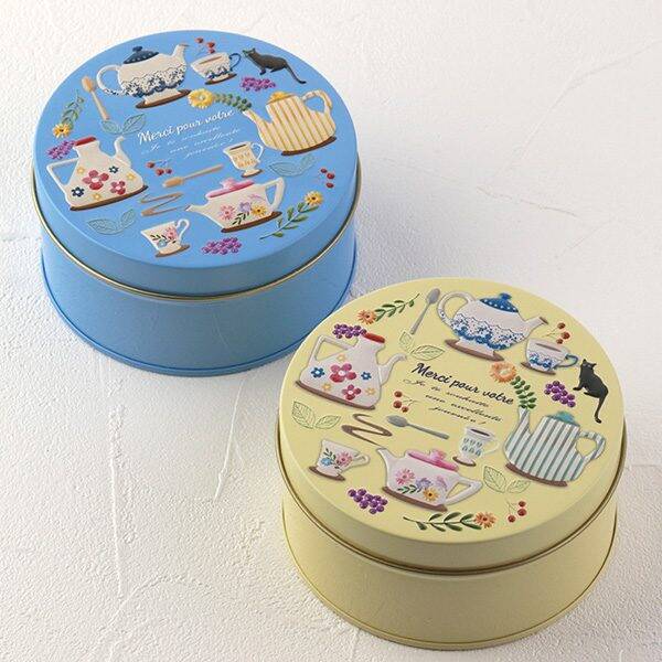 ティータイムクッキー缶 1個 カルディコーヒーファーム オンラインストア