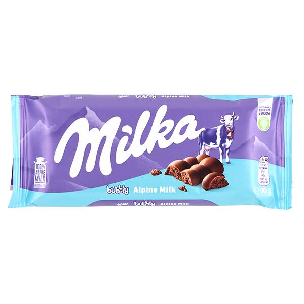 ミルカ　チョコレートバブリー　90g