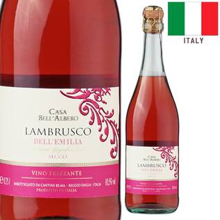 【お酒】カーサ・ベッラルベロ　ランブルスコ　ロザート　セッコ（ロゼ・微発泡）　750ml