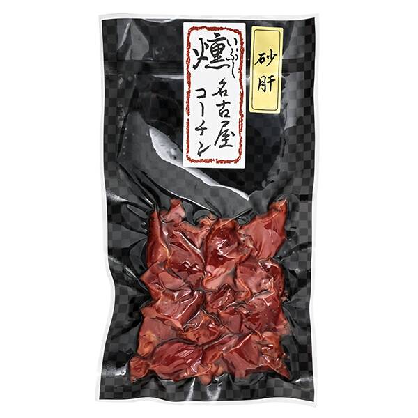 【冷蔵】中部食産　名古屋コーチン砂肝の燻製　60g【賞味期限：2026/8/21】