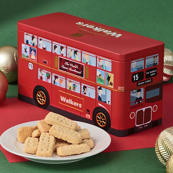 オンラインストア限定　ウォーカー　ロンドンバス缶　#1050X　250g【クリスマス】