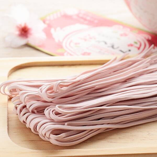 本田商店　国産桜うどん（つゆなし）　2食【賞味期限：2026/4/13】