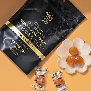 マヌカサウス　マヌカハニードロップ　レモン＆ハニー　60g