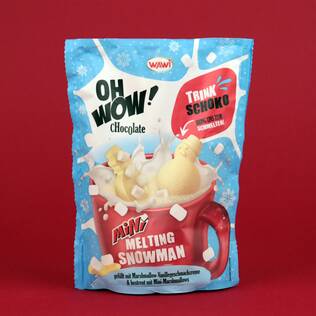 オーワオ　チョコレート　ミニ　メルティングスノーバディ　バニラ　90g【クリスマス】