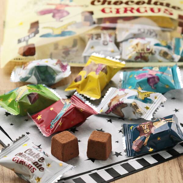 キューブチョコレートサーカス　75g