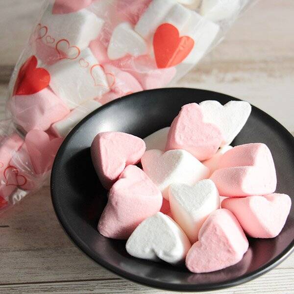 ミスターマロー　ハートコーンバッグマシュマロ　175g