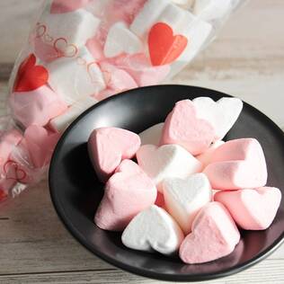 ミスターマロー　ハートコーンバッグマシュマロ　175g