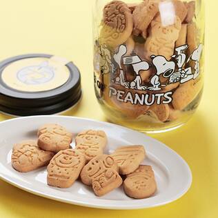 オンラインストア限定　ホッカ　ピーナッツ75周年クッキーボトル　メープル味　90g