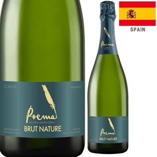 【お酒】カバ　ポエマ　ブリュット・ナチュレ（白・発泡）　750ml