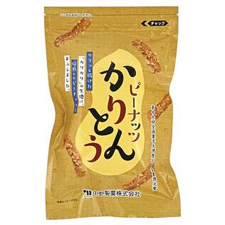 中野製菓　ピーナッツかりんとう　120g