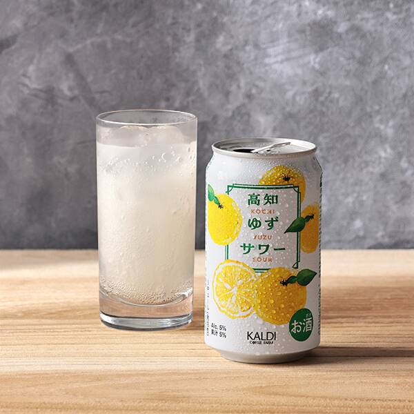 【お酒】高知ゆずサワー　350ml