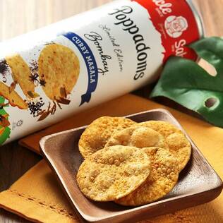 アンクルサバズ　パパダムチップス　カレーマサラ　70g