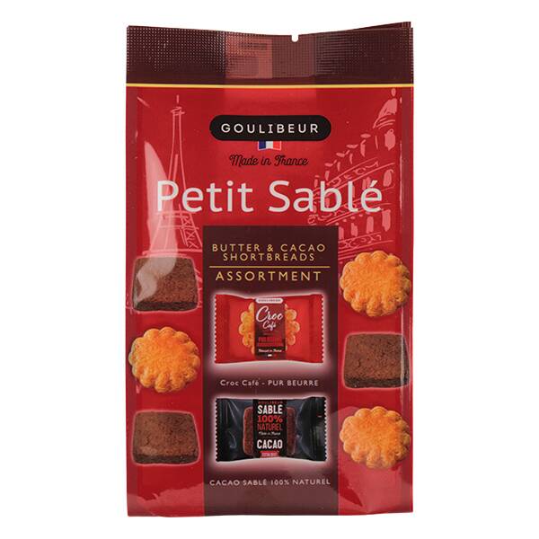 グーリブール　ミニガレット＆ココアサブレ　アソートバッグ　10p