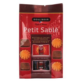 グーリブール　ミニガレット＆ココアサブレ　アソートバッグ　10p