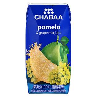チャバ　ポメロ＆グレープミックスジュース　180ml【賞味期限：2025/11/8】