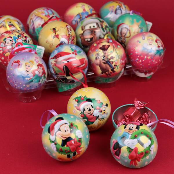 ディズニーキャラクター　チョコレートオーナメントティン　1個【クリスマス】