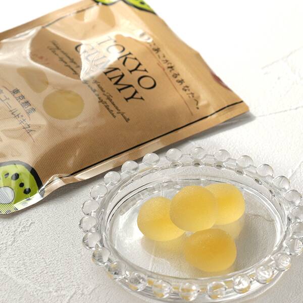 オンライン限定 果実工房 Heart For Art Tokyoグミ 東京ゴールドキウイ 40g カルディコーヒーファーム オンラインストア