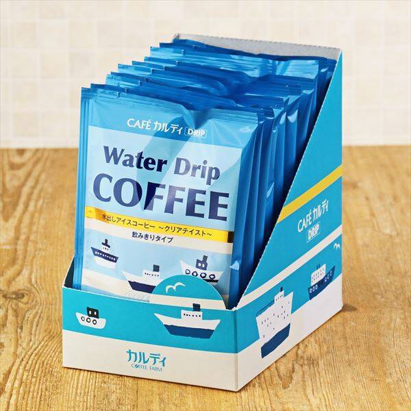 カフェカルディドリップ　ウォータードリップコーヒー　クリアテイスト　10p箱入り