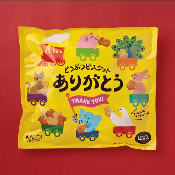 どうぶつビスケット　ありがとう　12袋