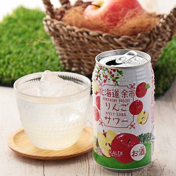 お酒 北海道余市りんごサワー 350ml カルディコーヒーファーム オンラインストア お酒 北海道余市りんごサワー 350ml カルディコーヒーファーム オンラインストア